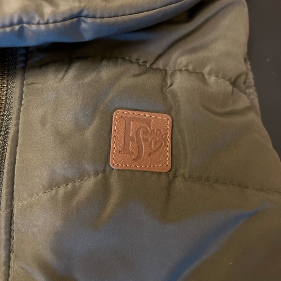 Friends Forever Green dog winter jacket - Large - Picture 2 of 5